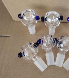 Thickened Glass Bubble Head Converter Wholesale Glass Hookah, Glass Water Pipe Fittings, Smoking ,Free Shippin