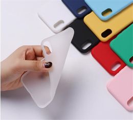 2020 new cheap price Ultra Slim Candy Colors Phone Case Soft TPU Cover For iphone 11 Pro Max XS MAX XR X 8 plus