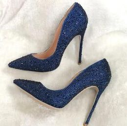 Zapato de charol azul con plataforma track para mujer - Reflect