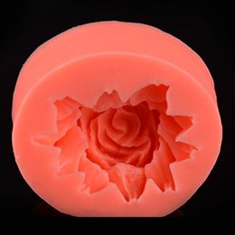 High quality Hot Silicone Bakeware Wedding Birthday Cake Decorating Baking Tools Mini Rose Flower Shape DIY 3D Silicone Mould