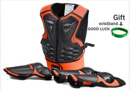 With Gift For Height 0 85-1 4M Child Youth Motocross Full Body Protect Armour Suits Kids Protector Knee Elbow Guard213s