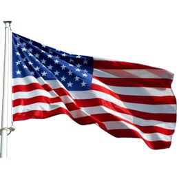 United States 3x5ft Flag US American Flags 90x150cm Price Polyester Printing Flying Hanging 5x3 USA America Country National Flags