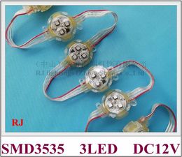 LED pixel light module WS 2811 exposed light string point light IC WS8206 / WS2811 SMD3535 3 LED DC12V 30mm*30mm programmable