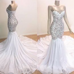 Custom Made Real Image Wedding Dresses Spaghetti Straps Lace Applique Chiffon Mermaid Wedding Gowns Sexy vestido de novia