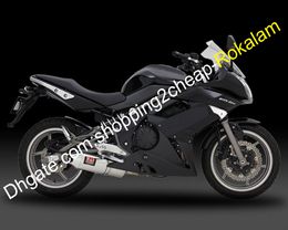 ER6F 09-11 ABS Black Fairing For Kawasaki Motorcycles ER-6F Ninja 650R ER 6F 2009 2010 2011 Bodywork Road Fairings Parts