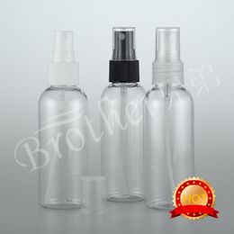 Free shipping 50pcs/lot 80ml Portable Transparent Perfume Atomizer Hydrating Spray Bottle Makeup Tools