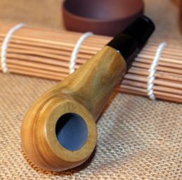 Green Sandalwood 9mm Filtration Solid Wood 652 Pipe Rough Rod Modeling Thick Removable Cleaning Parts Wholesale Tobacco Tools