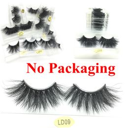 100% 25mm lashes 5D Mink Eyelashes Dramatic False Eyelashes Crisscross Natural Fake lashes Makeup 3D Mink Lashes Extension Eyelashes No Case