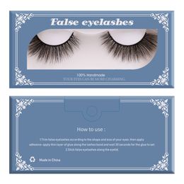 DHL free Fashion Nano mink false eyelashes extensions 100% handmade natural look fake lashes soft & vivid mink fur hair fake lashes