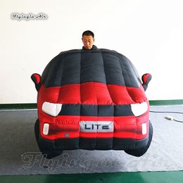 Advertising Walking Inflatable Car Model Costume Adults Wearable Blow Up Cars Suits With Custom Logo Printed For Parade Show