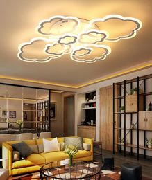 Clouds Designer Minimalist Modern led ceiling lights for living Study room bedroom AC85-265V modern led ceiling lamp fixtures MYY