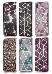 Electroplated Marble Soft TPU Bling Leopard Skin Cover Case for Huawei P20 P30 MATE30 PRO P20 P30 MATE30 LITE Y5 Y6 Y7 2019 NOVA 5T