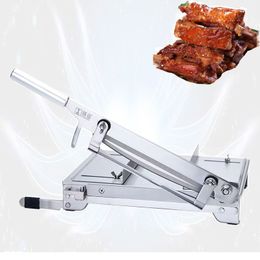 commercial meat slicer machine Canada - 220V Inch Slicer Meat Slicer Chicken Duck Fish Lamb Meat Bone Cutting Machine Stainless Steel Commercial Household