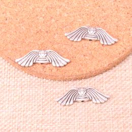 67pcs Charms angel wings bead 10*30mm Antique Making pendant fit,Vintage Tibetan Silver,DIY Handmade Jewellery