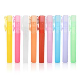 10ml Travel Portable Perfume Bottle Spray Bottles sample empty containers atomizer Mini refillable bottles Plastic Pen Shape SN3094