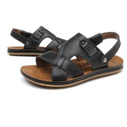 Hot Sale-en's Summer Shoes Sandals Breathable Casual Outdoor Slip On Beach Sandals High Quality Sandalen Heren