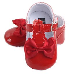 Sapatos para bebês de couro Pu crianças infantis infantis anti-esqui de sapato de bebê casual Sapas de bebê Spring outono Botas infantis Primeiro Walker 0-18 m