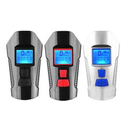 Linterna Para Bicicleta Delantera Manillar USB Carga Luz Medidor Velocidad LCD