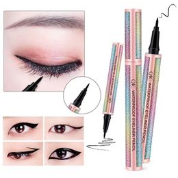 2021 fashion new product QIC starry sky female Eye Liner Pencil Eyeliner quick waterproof makeup 1PC
