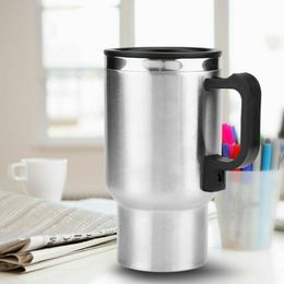 Electric Cup Water Heater,1224V Car Heating Cup Car Heated Mug,300ml Stainless Steel Travel Electric Coffee Cup Insulated Heated Mug Universal For Electric Cup Water Heater,1224V Car Heating Cup Car Heated Mug,300ml Stainless Steel Travel Electric Coffee Cup Insulated Heated Mug Universal For