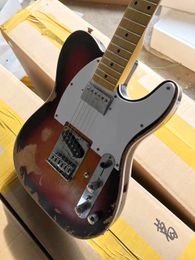 Nova Andy Summers Tributo Relíquia Relíquia Dos Guitarras Elétricas 10s Personalizado Shop Limited Edição Masterbuilt Vintage Sunburst Termine Black Dot Inlay