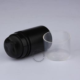 perfume bottle 50ml Plastic Snap Bottle 50cc Black Disposable Cosmetic Containers 40pcs/lot