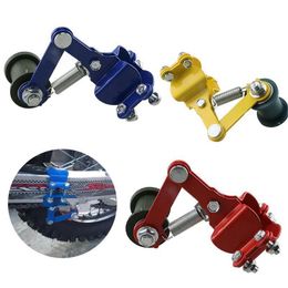Universal Aluminium Motorcycle Chain Tensioner Adjuster Roller Tools Modified Accessories For Dirt Pit Bike Atv Motocross