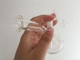 5pcs 11cm glass oil burner Mini Bubbler Glass Ash Catcher Water Pipe glass Oil Rig Bong Best Quality 10.0MM Joint