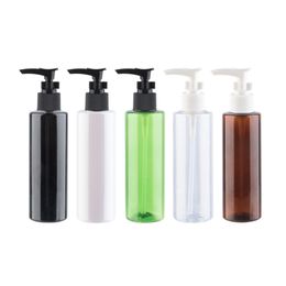 150ml Liquid Soap Dispenser Plastic Bottle With Bayonet Pump Cosmetic PET Bottle High Quality Coloured Cosmetic Container 150cc