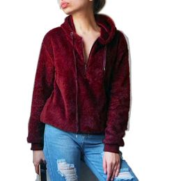 Flanell Zipper Pullover Frauen 2019 Neue Europäische Amerikanische Mode Übergroßen Sweter frauen Mantel Winter Pullover Tops Sueter Mujer