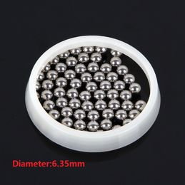 1kg/lot (about 958pcs) Dia 6.35mm stainless steel ball Diameter 6.35mm steel ball bearing ball free shipping