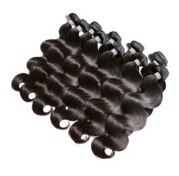 Body Wave Human Hair Extensions 10A Brazilian hair 12-30inch 3 Bundles Deal Virgin Unprocessed Wavy Hair