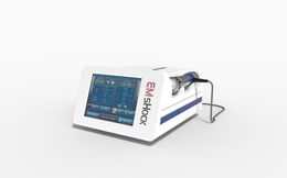 Good quality shock wave machine extracorporeal shock wave therapy equipment combine EMS for pain relief and ED treatment