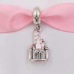 Andy Jewel 925 Sterling Silver Beads DSN Sleeping Beauty Castle Dangle Charm Charms Fits European Pandora Style Jewellery Bracelets & Necklac