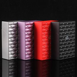 Latest Pretty Poker Cigarette Storage Case Portable Flip Open Style Smoking Container Box Holder Preroll Tobacco Roll High Quality Decorate