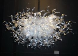 Clear Lamps Chandeliers Lighting Style Art American Pride Blown Glass Pendant Chandelier Custom Light