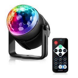 DHL Lightme Light Light 3 Modos de Controle RGB Efeito de Festa de LED Disco Bola de Disco Iluminação Iluminação Profissional Natal Lâmpada De Casamento De Natal