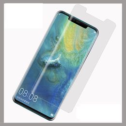 Soft PET 3D Curved Full Cover Screen Protector Clear For Huawei Mate 20 pro mate 10 pro mate 10 p30 plus one plus 7 pro 500pcs