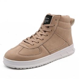 Fashion Casual Mens Winter Shoes Leather Boots For Men Cheap Men Winter Boots Casual Male Leather Shoes