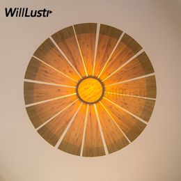 Bamboo art nouveau wall lights with UFO Lighting for Outdoor Spaces - Perfect for Doors, Foyers, Porches, Lofts, Hotels, Restaurants, Bars, Cafes, and More!