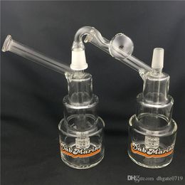 Newest Glass Bongs Classic Cake Smoking Pipe Dab Rigs Water Pipes Bong with 14.4 mm male joint recycle oil rigs bong