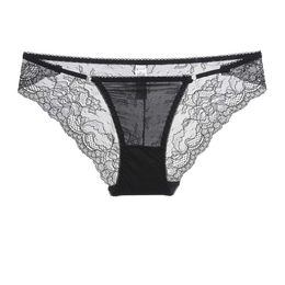 Sexy Low waist panties See Through lace Briefs Underwear Women Panty Fashion Women Clothes mujeres ropa interior will and sandy