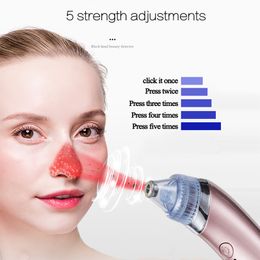 Blackhead Vacuum Electric Device Facial Skin Cleanser Kit Acne Cleaner Pore Remover Machine Acne Removal Blackhead Extractor Tool