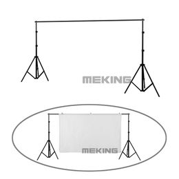 Freeshipping Professional Photography background backdrop stand holder Support System 2 x light stands + 1 x cross bar + carry bagd