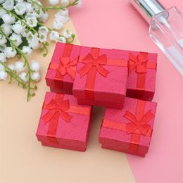 24pcs Colorful Gift Box Jewelery Organizers Storage Gift Boxes Earring Bracelet Necklace Wedding Birthday Party Package A35