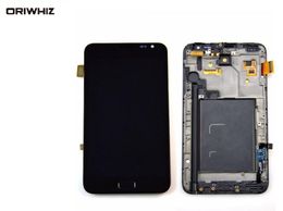 ORIWHIZ Wholesale-For Samsung Galaxy Note N7000 i9220 lcd display touch screen digitizer assembly +Free Tool Kit, Black