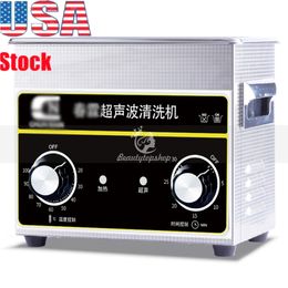 3.2 L Professional Digital Ultrasonic Cleaner Machine with Timer Heated Stainless steel Cleaning tank 110V/220V