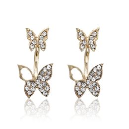 New Design butterfly earrings fashion drop earring temperament Korean earrings fine Jewellery for women Girls