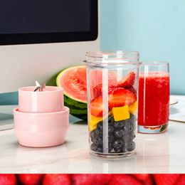 350ml Portable Electric Juicer Blender Multipurpose Wireless Mini USB Rechargable Juice Cup Cut Mixer For Travel