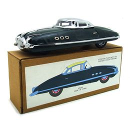 1PC/Box Clockwork Car Toy Tinplate Tin Childhood Winder Cars Vintage Handmade Crafts Collection Figure Metal Gift Wind Up Toys SH190913